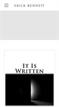 Mobile Screenshot of erickbennett.com